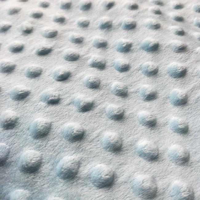 Light Blue Minky Fabric 2
